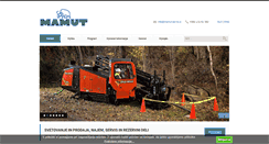 Desktop Screenshot of mamut-servis.si